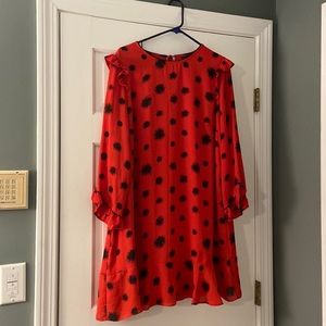 WHO WHAT WEAR RED DRESS